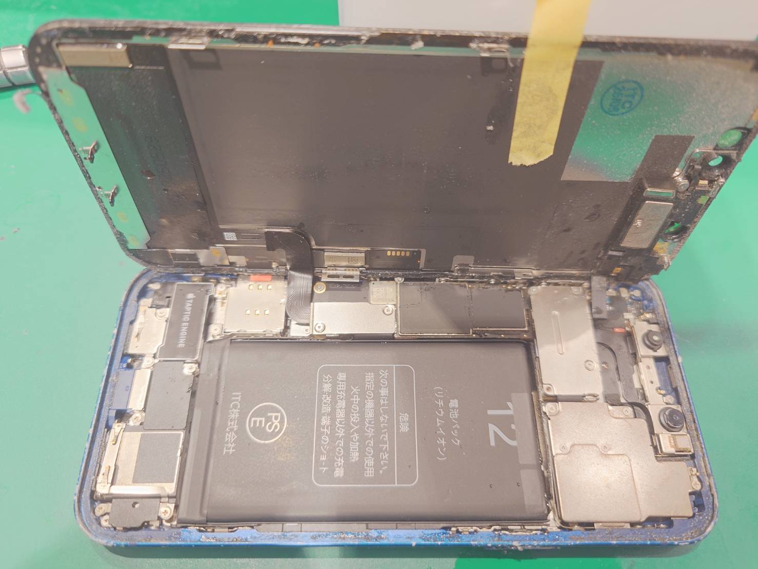 【三田よりご来店】iPhone12の水没洗浄修理をさせていただきました！